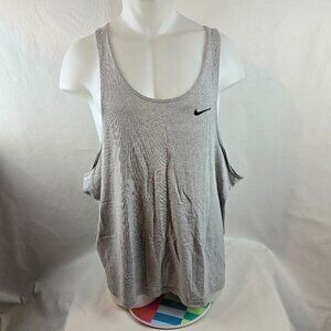 Nike Tank Top Mens XXL Gray USA Made Vintage Sleeveless Gym Shirt Stringer 1394